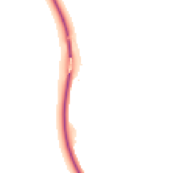 Night-time road noise heatmap for CV35 8EX