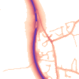 Daytime road noise heatmap for CV35 8EZ