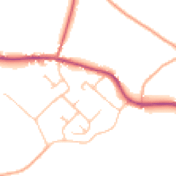 Daytime road noise heatmap for CV35 8HH