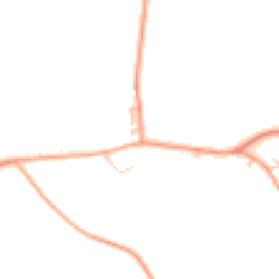 Daytime road noise heatmap for CV35 8JP