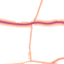 Daytime road noise heatmap for CV35 8JR