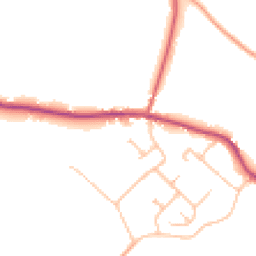 Daytime road noise heatmap for CV35 8LH