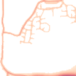 Daytime road noise heatmap for CV35 8NJ
