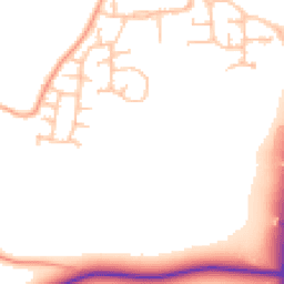 Daytime road noise heatmap for CV35 8NP