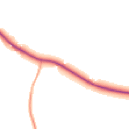 Daytime road noise heatmap for CV35 8NY