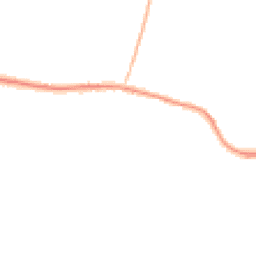 Night-time road noise heatmap for CV35 8PZ