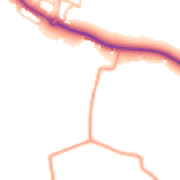 Daytime road noise heatmap for CV35 8QH