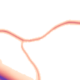 Night-time road noise heatmap for CV35 8QT