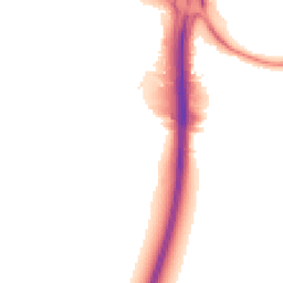 Night-time road noise heatmap for CV35 8RH