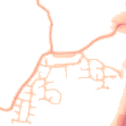Daytime road noise heatmap for CV35 8RX