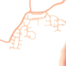 Daytime road noise heatmap for CV35 8SE