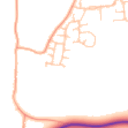 Daytime road noise heatmap for CV35 8SU