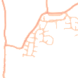 Daytime road noise heatmap for CV35 8SW