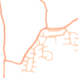 Daytime road noise heatmap for CV35 8TN
