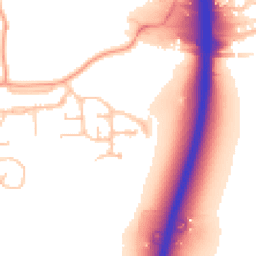 Daytime road noise heatmap for CV35 8TX