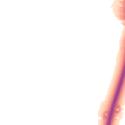 Night-time road noise heatmap for CV35 8UA