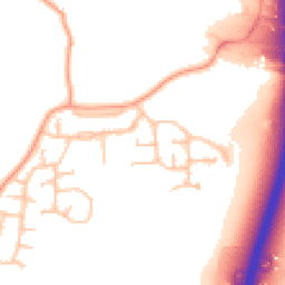 Daytime road noise heatmap for CV35 8UB