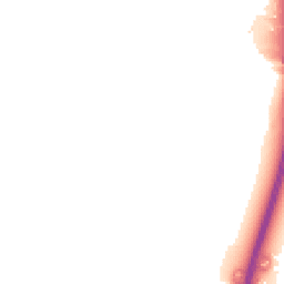 Night-time road noise heatmap for CV35 8UB