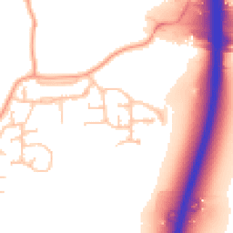 Daytime road noise heatmap for CV35 8UD