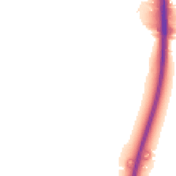 Night-time road noise heatmap for CV35 8UD