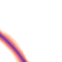 Night-time road noise heatmap for CV35 8XB