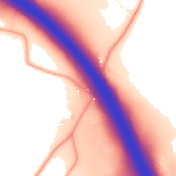 Daytime road noise heatmap for CV35 8XF
