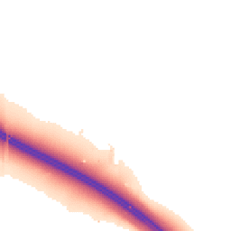 Night-time road noise heatmap for CV35 8XL