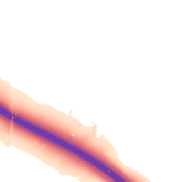 Night-time road noise heatmap for CV35 8XN
