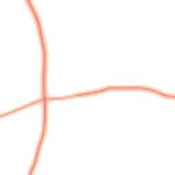 Daytime road noise heatmap for CV35 9AB