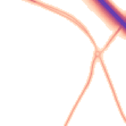 Night-time road noise heatmap for CV35 9AD