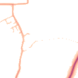 Daytime road noise heatmap for CV35 9AT