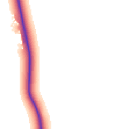 Daytime road noise heatmap for CV35 9EB