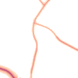 Daytime road noise heatmap for CV35 9ER