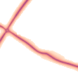 Daytime road noise heatmap for CV35 9HJ