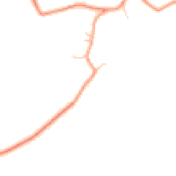 Daytime road noise heatmap for CV35 9LA