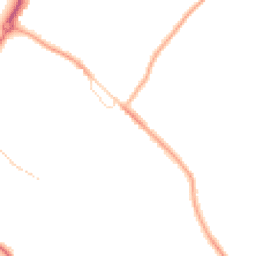 Night-time road noise heatmap for CV35 9NH