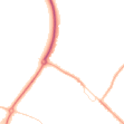 Night-time road noise heatmap for CV35 9PG