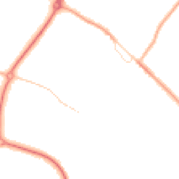 Night-time road noise heatmap for CV35 9QT