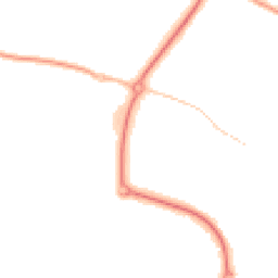 Night-time road noise heatmap for CV35 9RQ