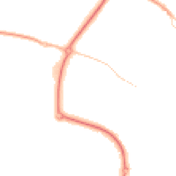 Night-time road noise heatmap for CV35 9RS