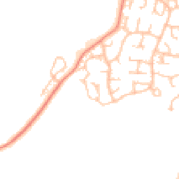 Daytime road noise heatmap for CV35 9SU