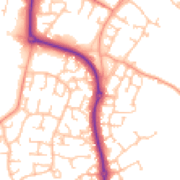 Daytime road noise heatmap for CV35 9TF