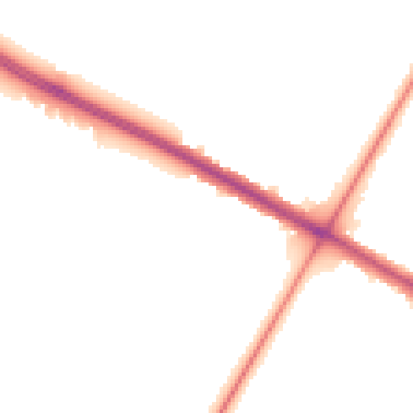Night-time road noise heatmap for CV4 7AX