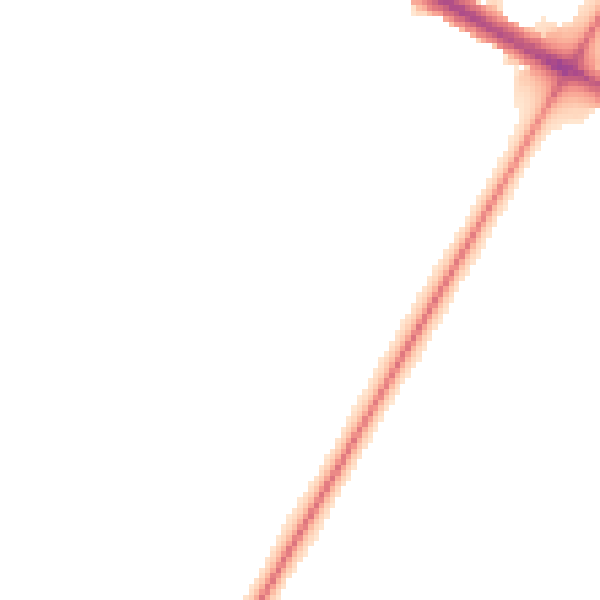 Night-time road noise heatmap for CV4 7AZ