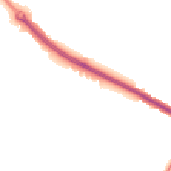 Night-time road noise heatmap for CV4 7BH