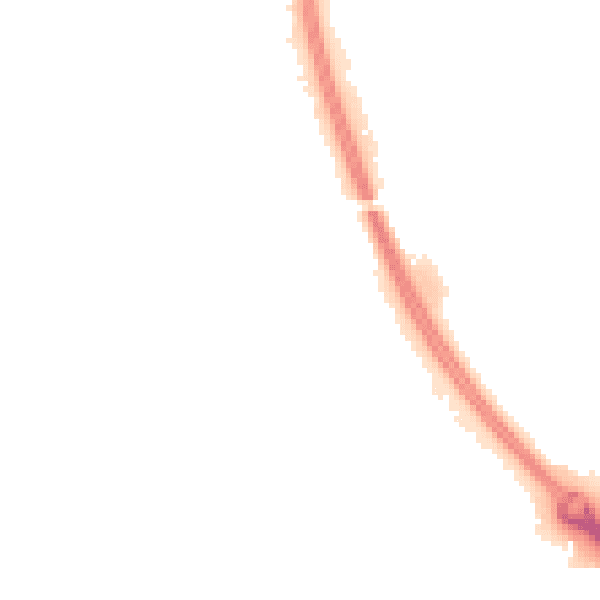 Night-time road noise heatmap for CV4 8NB