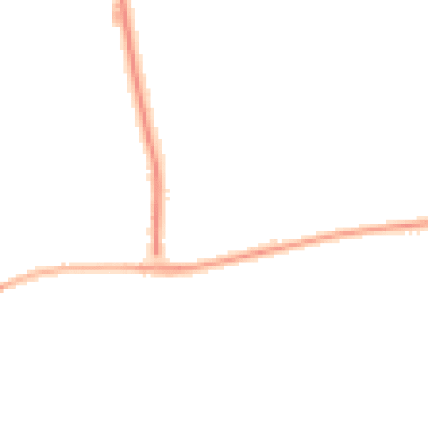 Night-time road noise heatmap for CV4 9SQ