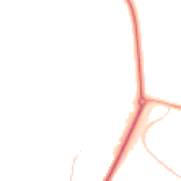 Night-time road noise heatmap for CV47 0EP