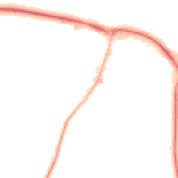 Night-time road noise heatmap for CV47 0FD