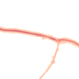 Night-time road noise heatmap for CV47 0FS